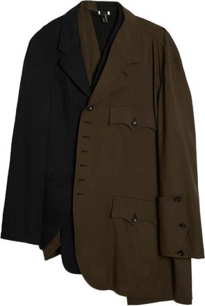 Comme Des Garçons Blazer con bottoni - Nero