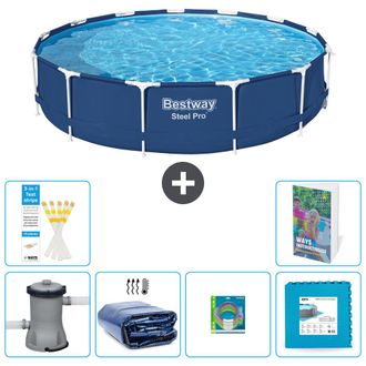 Bestway Piscina Bestway Steel Pro Redonda - 396x84 Cm - 7-piezas S229