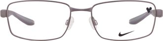 Nike Demo Rectangular Mens Eyeglasses NIKE 8195N 050 58