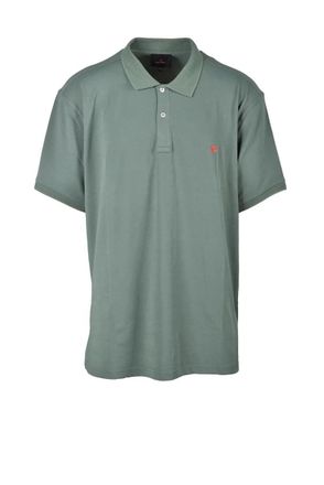 Peuterey Green Technical Polyamide-Blend Polo Shirt