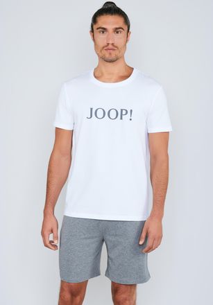 Joop T-Shirt JOOP Comfort, Herren, Gr. XXL, weiss (wei&szlig;), Jersey, Obermaterial: 95% Baumwolle, 4% Elasthan, 1% sonstige Fasern, unifarben, normal h&uuml;ftlang,