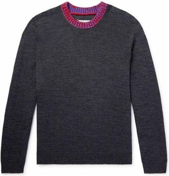 Maison Margiela Wool Mens Sweatshirt