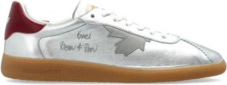 Dsquared2 Rebel Sneakers - Heren - Sneakers - Grijs - 42 1/2 EU - Leer - Schoenen