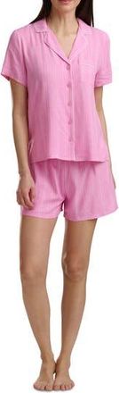 Splendid 2-Piece Pajama Set in Dashed Stripe at Nordstrom Rack, Size X-Small