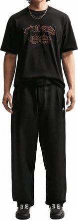 Nike Mens Sb Embroidery Logo Shirt In Black