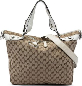 Gucci Pre-owned Gucci GG Canvas Icon Bit Satchel Ladies 4UPPOA60MG47DCD7