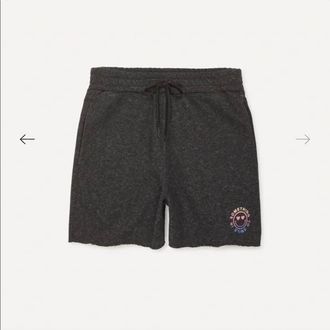 Something Navy Womens Something To Smile In Sweatshorts In Black