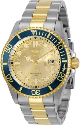 Invicta Pro Diver Quartz Champagne Dial Mens Watch 30022