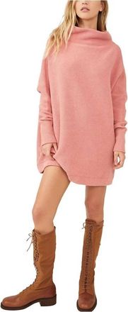 Free People Ottoman Slouchy Tunic Dress In Sun Sand