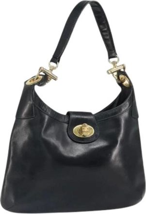 Celine Pre-owned Shoulder Bags, female, Black, Size: ONE SIZE Pre-owned Vintage Shoulder Bag