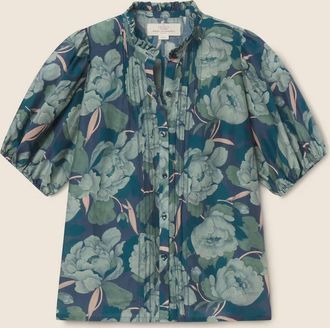 Trovata Mira Blouse In Hushed Shadow