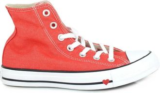 Converse Chuck Taylor All Star Love High Top - Dames - Sneakers - Rood - 35 EU - Schoenen