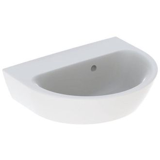 Keramag Keramag - Geberit Renova Lavabo Con Enjuague Manual, Sin Agujero Para