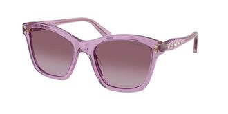 Swarovski SK6063 10968H Womens Sunglasses Purple Size 54