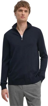Joop Dario - Heren - Coltruien - Blauw - XL - Wol - Truien & Vesten