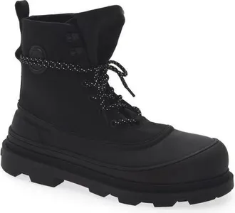 Moncler Vera Combat Boot in Black at Nordstrom, Size 43