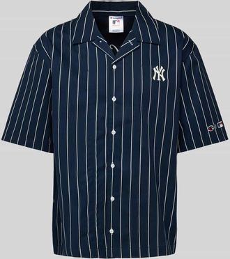 Champion Freizeithemd mit Knopfleiste in Marine, Größe XXL