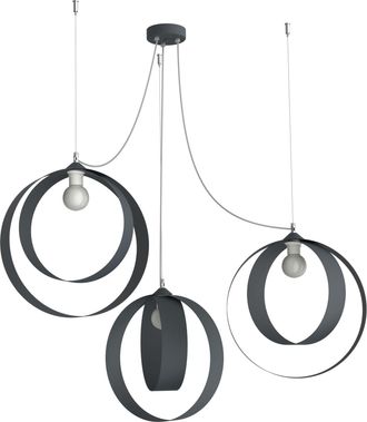 Lumicom Shell L&aacute;mpara De Techo 3 Luces Monocolor Mate