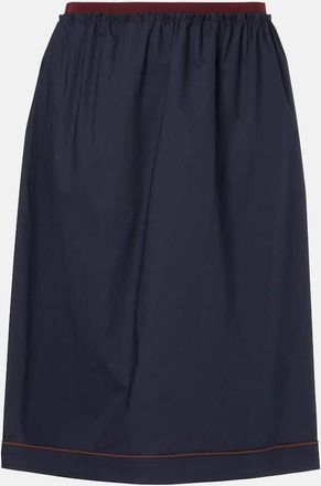 Plan C Cotton midi skirt