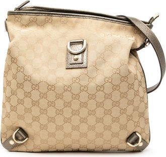 Gucci Pre-owned Gucci GG Canvas Abbey D Ring Crossbody Unisex 131326 467891