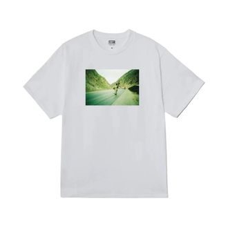 Obey T-Shirts, male, White, Size: XL Crew Neck T-shirt