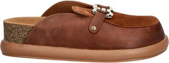 Bohonomad London Mules - Dames - Slip ons - Bruin - 39 EU - Leer - Schoenen