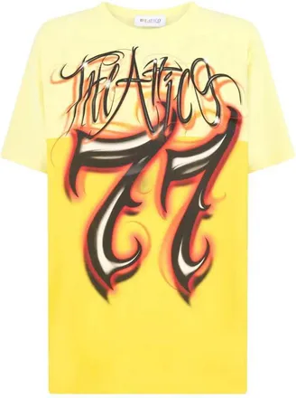 The Attico Das mehrfarbige Attico-T-Shirt