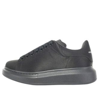 Alexander McQueen (WMNS) Alexander McQueen Oversized Sneaker Triple Black 685667W4ACZ1000