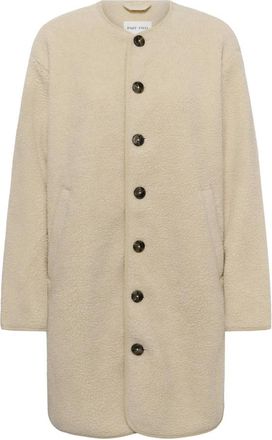 Part Two Nepbont & Shearling Jassen - Dames - Jassen - Beige - S - Nepbont - Jassen