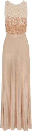 Elisabetta Franchi Tulle Sleeveless Dress