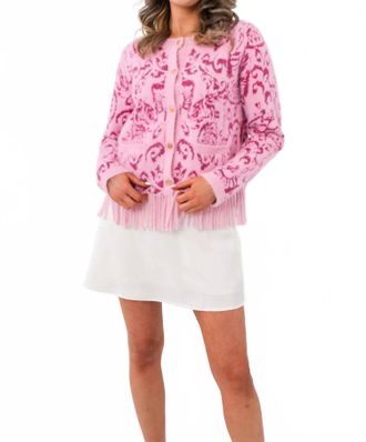 Fate Something Sweeter Cardigan In Pink