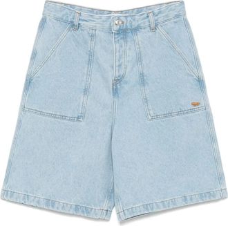 Maison Kitsuné Shorts denim - Blu