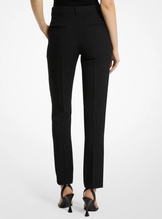 Michael Kors Samantha Double Crepe Sabl&eacute; Pants