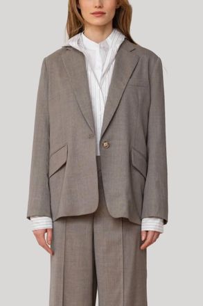 WE-AR4 Womens The Venue Blazer In Taupe