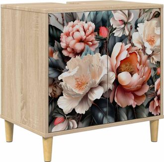 vidaXL Mueble De Cuarto De Ba&ntilde;o Borne Sonoma 60 X 40 X 60 Cm Vidaxl