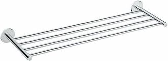 Cosmic Cosmic - 2620168 Duo Toallero Estante Round Cromo - Ref: Wjb262a0068001