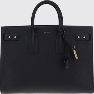 Saint Laurent Borsa Sac De Jour Saint Large Laurent in pelle martellata