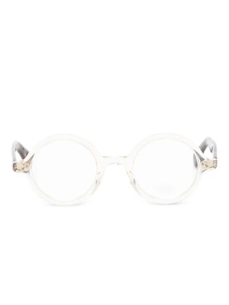 Eyevan 7285 round-frame glasses - Neutrals