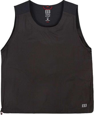Topo Designs Womens Tech Tank - Black