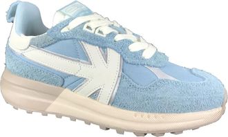 Kaotiko Detroit Sneaker - Dames - Sneakers - Blauw - 38 EU - Denim - Schoenen