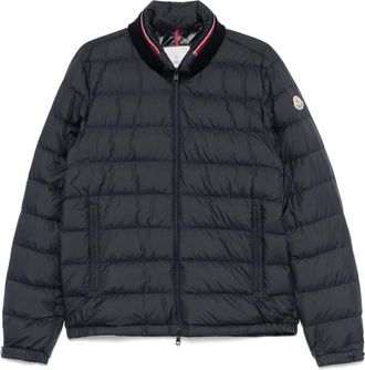 Moncler Jassen, Heren, Blauw, M, Blauwe Winterjassen voor Mannen