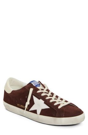 Golden Goose Super-Star Classic Sneaker in Rum Raisin/White/Cream at Nordstrom, Size 11Us