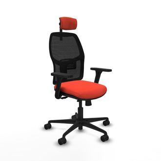 Piqueras y Crespo Silla De Oficina Piqueras Y Crespo Alfera Negro Reposabrazos Ajustables