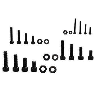 OEM Juego De 1060 Tuercas Y Tornillos Hexagonales Internos De Aleaci&oacute;n De Acero, Kit Combinado De Tornillos De Acero Al Carbono