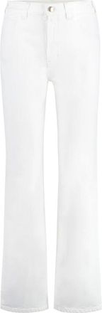 Chlo&eacute; High-rise Boyfriend Jeans - Dames - Bootcut Jeans - Wit - W26 - Katoen - Jeans