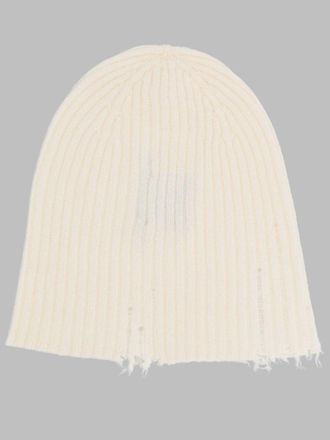 Uma Wang UK0051_UW101 Cashmere Winter Hat - Ivory