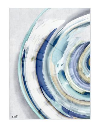 Empire Art Direct Fantasy Shell Ii Washable Geometric Art Area Rug