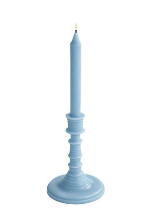 Loewe Cypress Balls Wax Candleholder 330g, Candlestick-shaped Candle, Evergreen Aroma of the Towering, Coniferous Cypress Tree, Deep Woody Notes, 330g
