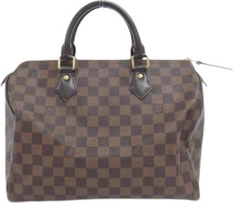 Louis Vuitton Pre-owned Boston tas - Dames - Vintage Handtas - Bruin - ONE Size - Vintage