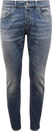 Dondup Skinny Fit Broek - Heren - Slim Fit Jeans - Blauw - W36 - Katoen - Jeans